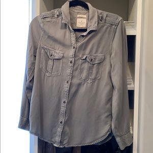 American Eagle boyfriend fit Long sleeve top